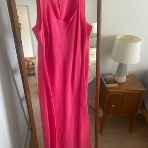 Universal Thread Vibrant Pink Maxi Dress